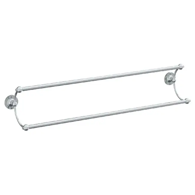 Wall Mounted Double Towel Bar, 30"