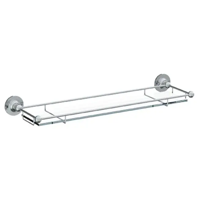Wall Mounted 24" Glass Shelf
