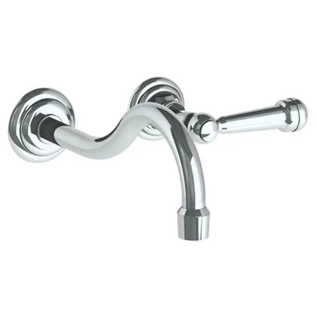 Wall Mounted 2 Hole Lavatory Set with 8 3/8" CTC Spout