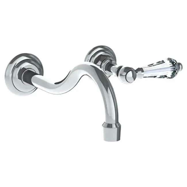 Wall Mounted 2 Hole Lavatory Set with 8 3/8" CTC Spout