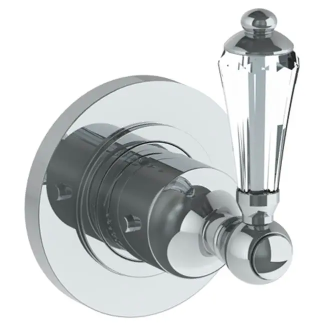 Wall Mounted Thermostatic Shower Trim, 3 1/2" dia.