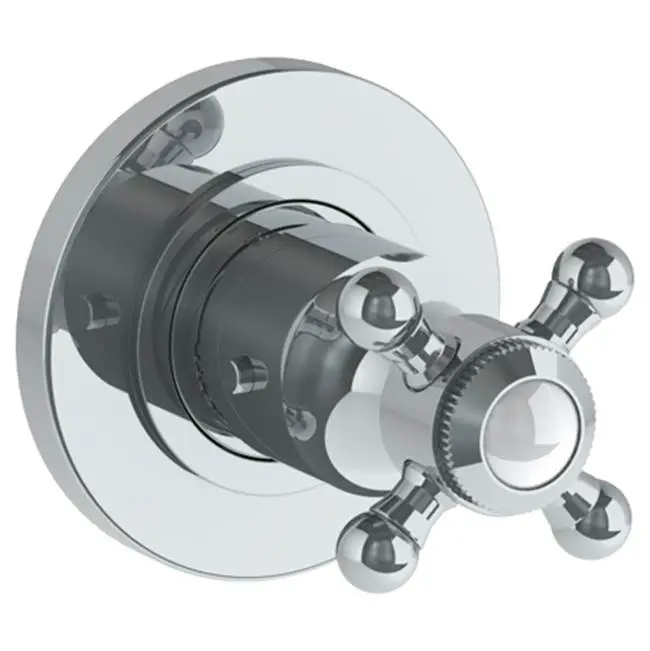 Wall Mounted Thermostatic Shower Trim, 3 1/2" dia.