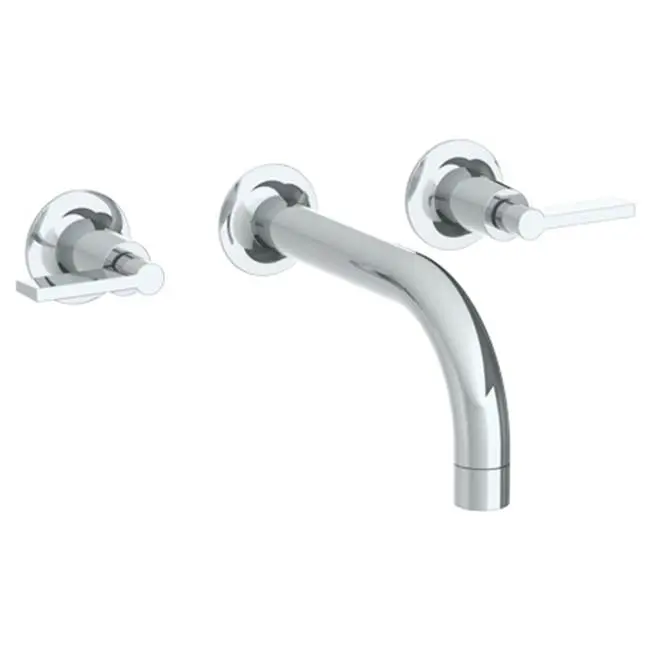 Wall Mounted 3 Hole Lavatory Set with 7 1/2" CTC Spout