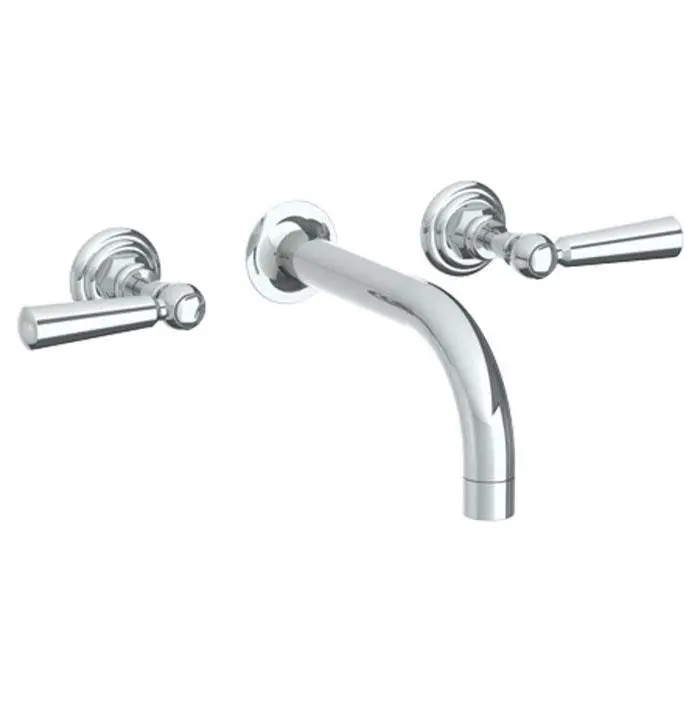 Wall Mounted 3 Hole Lavatory Set with 7 1/2" CTC Spout