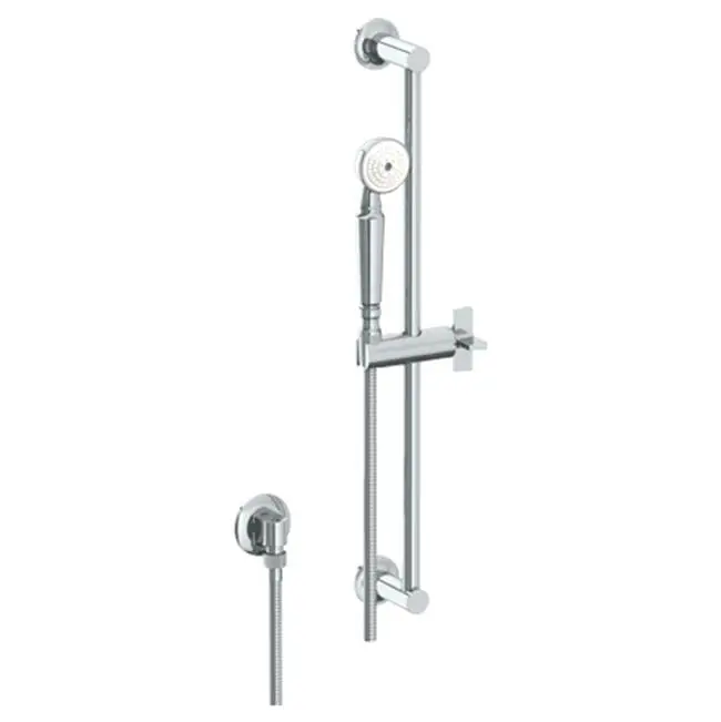 Positioning Bar Shower Kit with Hand Shower and 69" Hose