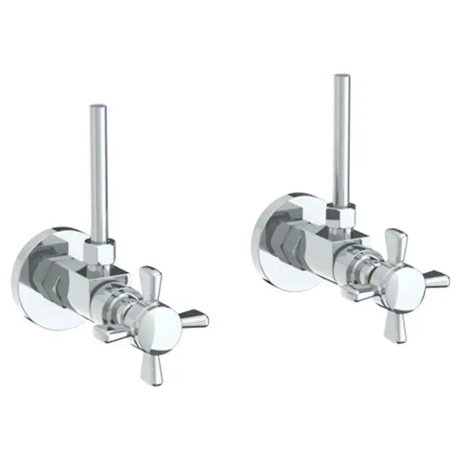 Lavatory Angle Stop Kit -1/2" Compression x 3/8" OD Compression