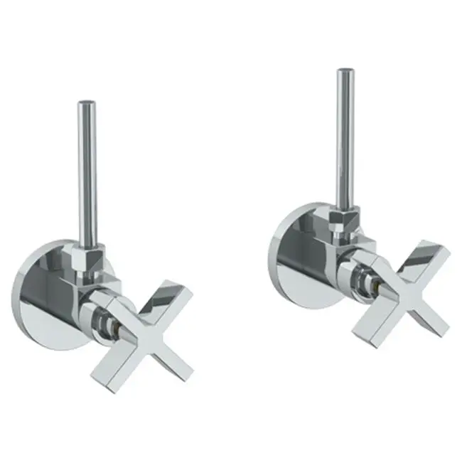 Lavatory Angle Stop Kit -1/2" IPS x 3/8" OD Compression