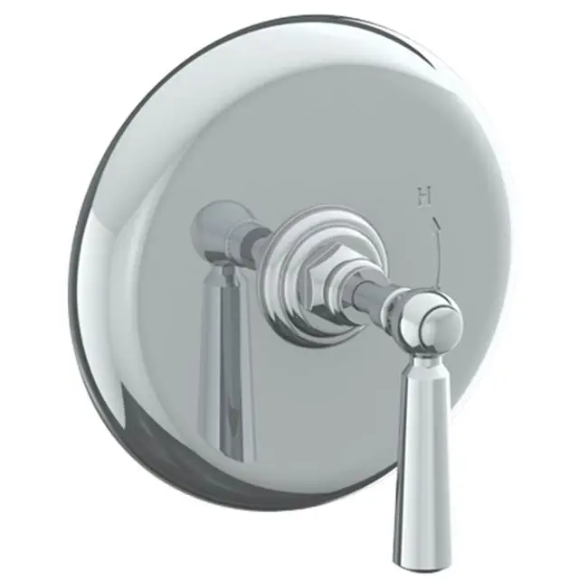 Wall Mounted Pressure Balance Shower Trim, 7" dia.