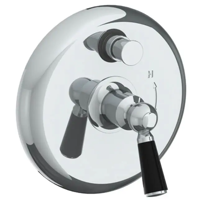 Wall Mounted Pressure Balance Shower Trim with Diverter, 7" dia.