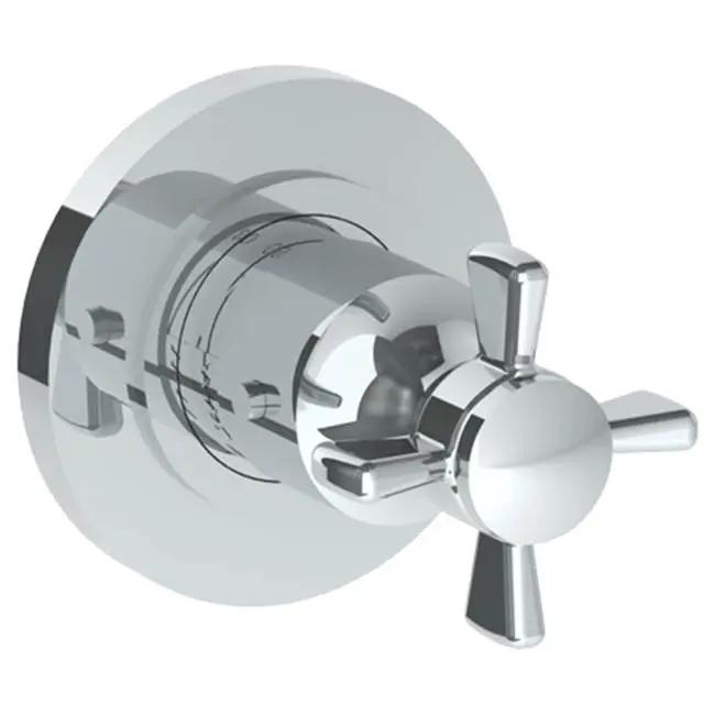 Wall Mounted Thermostatic Shower Trim, 3 1/2" dia.