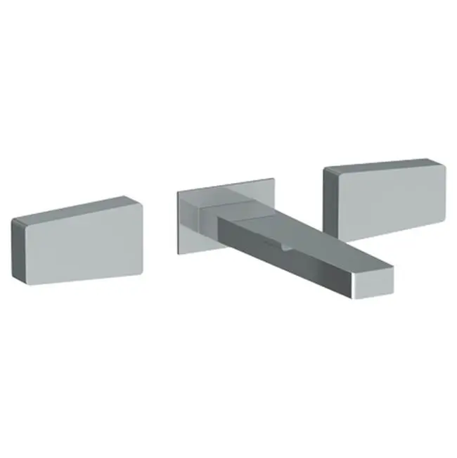 Wall Mounted 3 Hole Lavatory Set with 7 3/4" CTC Spout