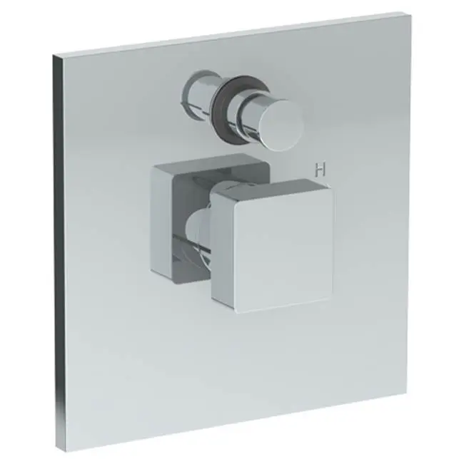 Wall Mounted Pressure Balance Shower Trim with Diverter, 7"