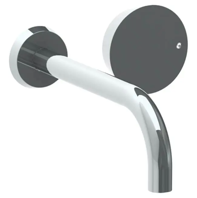 Wall Mounted 2 Hole Lavatory Set with 8 3/4" spout