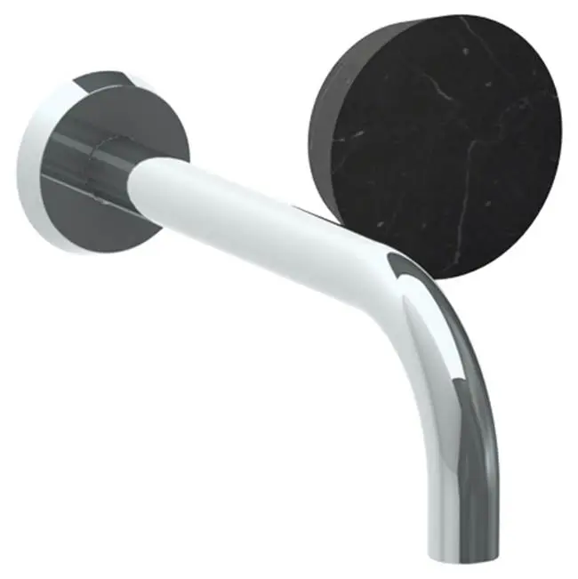 Wall Mounted 2 Hole Lavatory Set with 8 3/4" spout