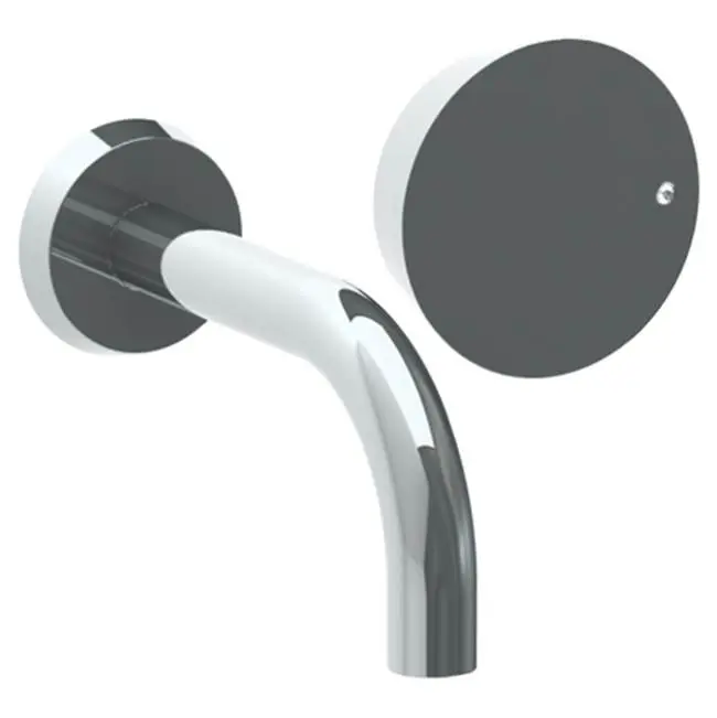 Wall Mounted 2 Hole Lavatory Set with 6" spout