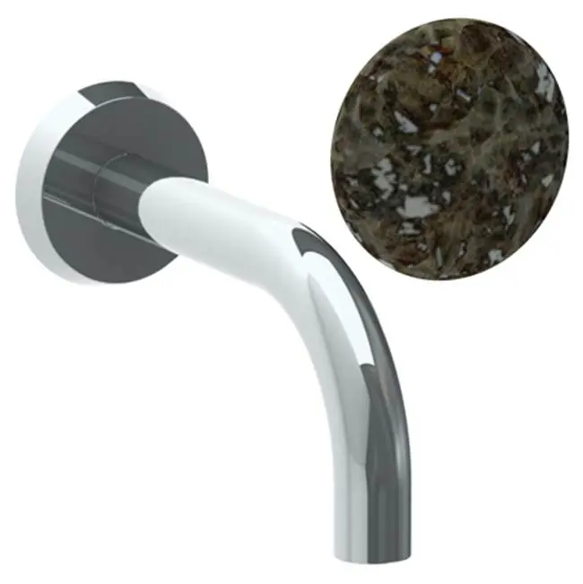 Wall Mounted 2 Hole Lavatory Set with 6" spout
