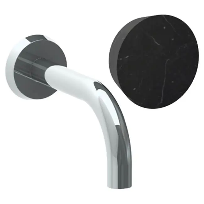 Wall Mounted 2 Hole Lavatory Set with 6" spout