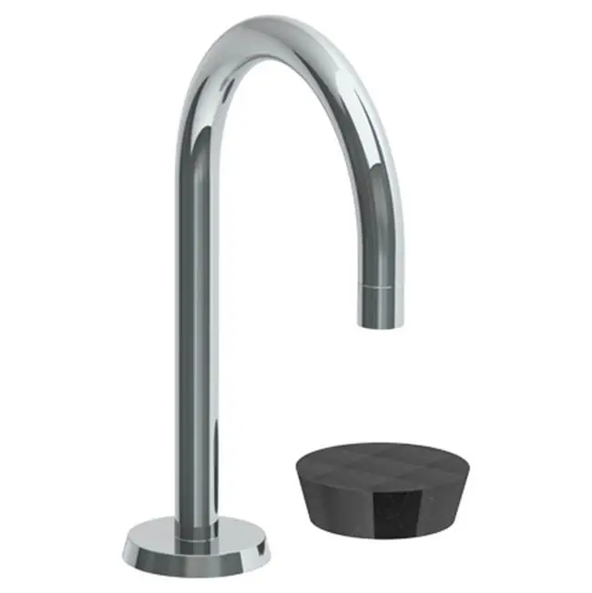 Deck Mounted 2 Hole Gooseneck Lavatory Set