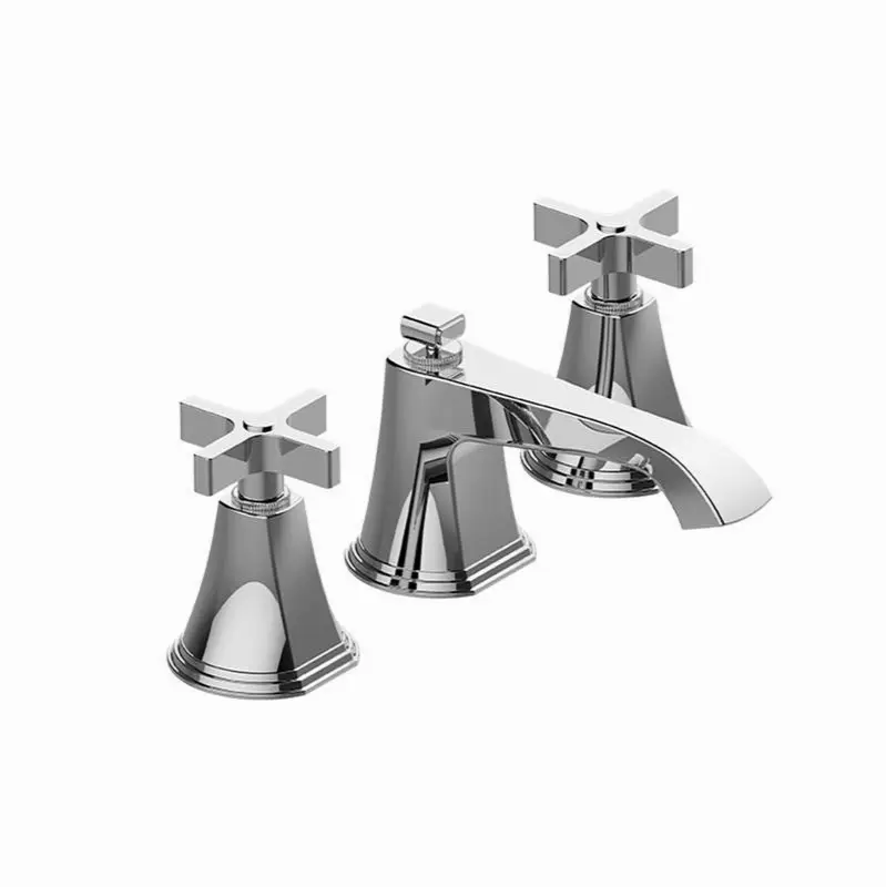 Finezza UNO Widespread Lavatory Faucet w/Cross Handle