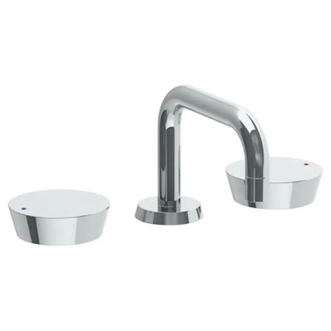 Deck Mounted 3 Hole Square Lavatory Set