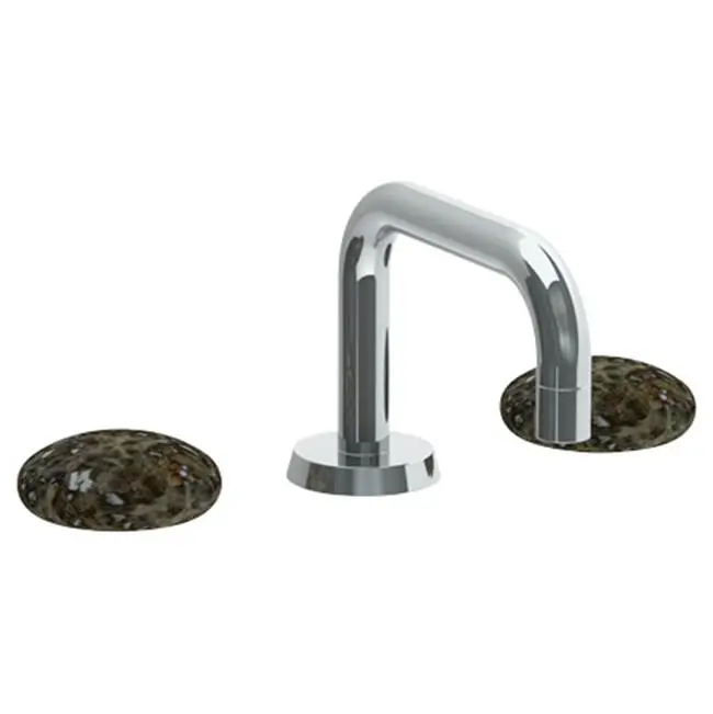 Deck Mounted 3 Hole Square Lavatory Set