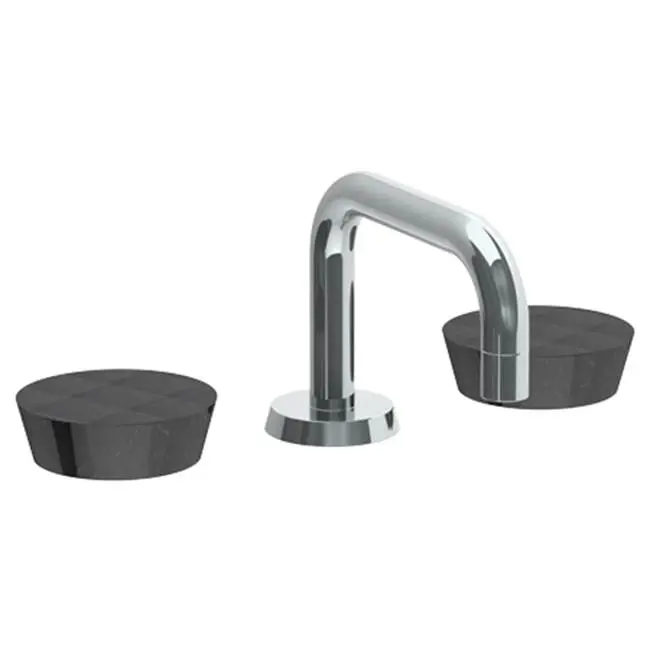 Deck Mounted 3 Hole Square Lavatory Set