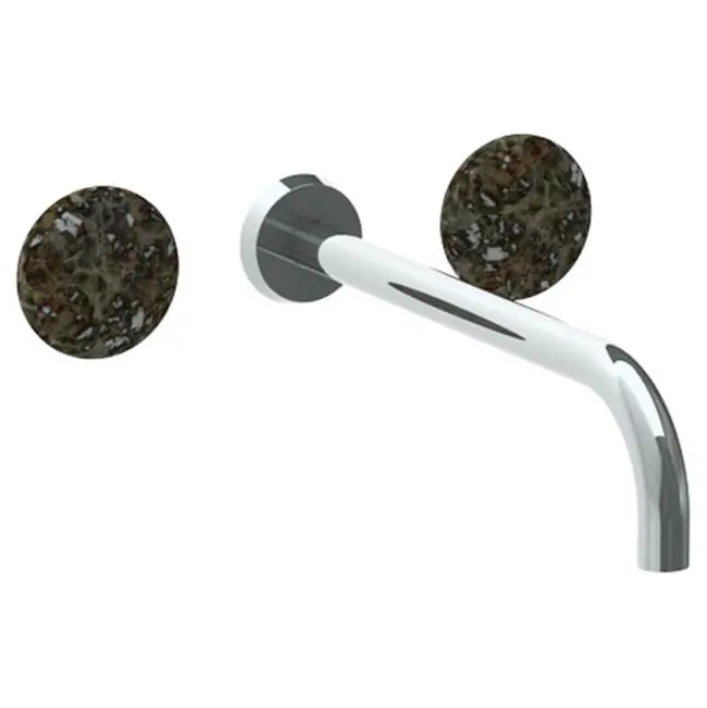 Wall Mounted 3 Hole Lavatory Set with 11 7/8" spout