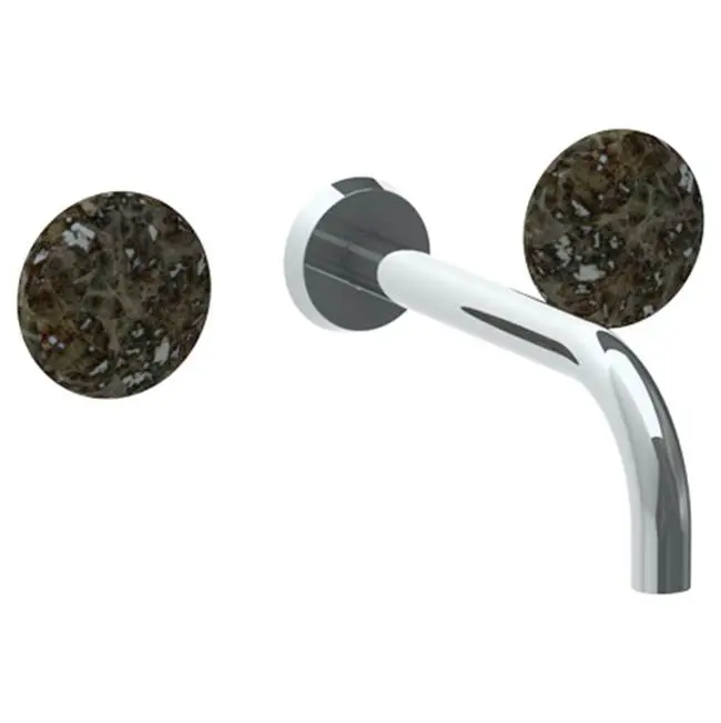 Wall Mounted 3 Hole Lavatory Set with 8 3/4" spout