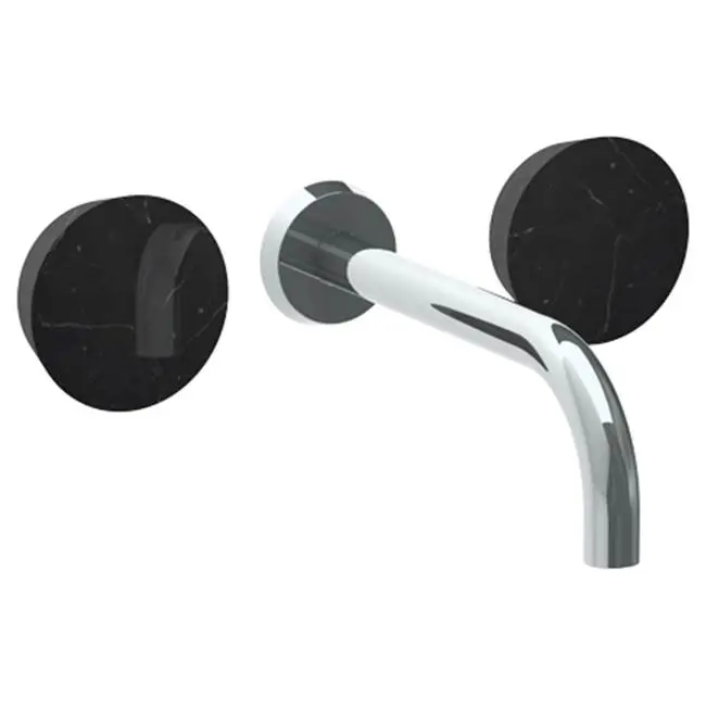 Wall Mounted 3 Hole Lavatory Set with 8 3/4" spout