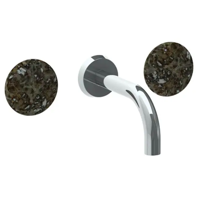 Wall Mounted 3 Hole Lavatory Set with 6" spout