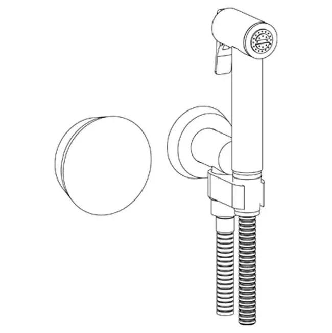 Wall Mounted Bidet Spray Set