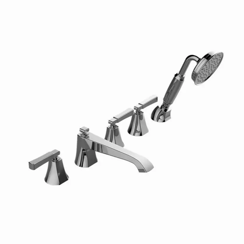 Finezza DUE Roman Tub Set w/Handshower w/Lever Handle (Rough and Trim)