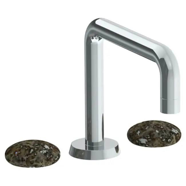 Deck Mounted 3 hole Square Bath set