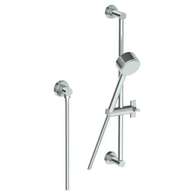 Positioning Bar Shower kit with Volume Hand Shower and 69" Hose