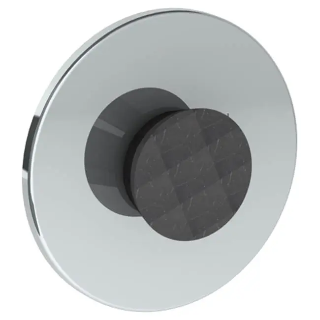 Wall Mounted Pressure Balance Shower Trim, 7" dia.