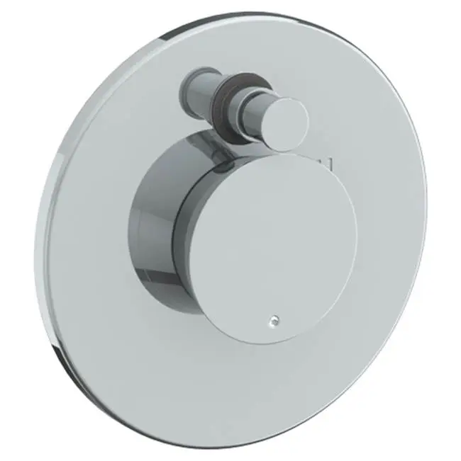 Wall Mounted Pressure Balance Shower Trim with Diverter, 7" dia.