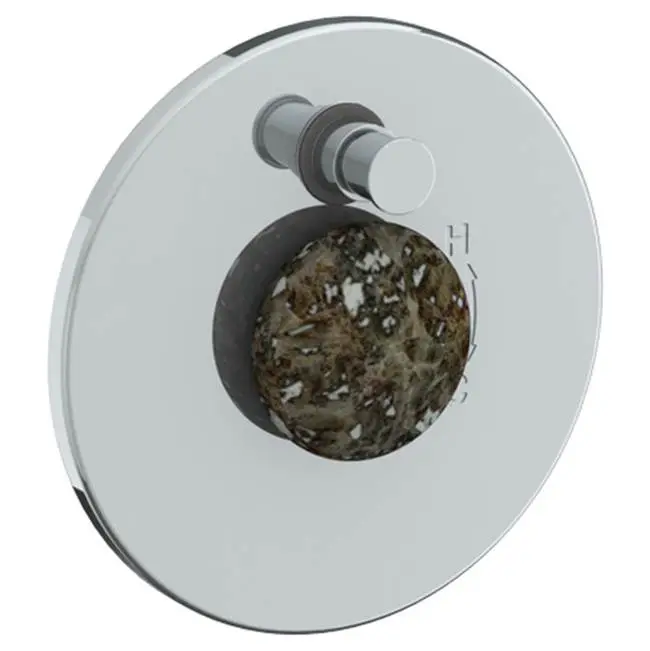 Wall Mounted Pressure Balance Shower Trim with Diverter, 7" dia.