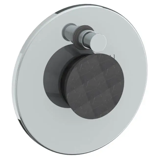 Wall Mounted Pressure Balance Shower Trim with Diverter, 7" dia.
