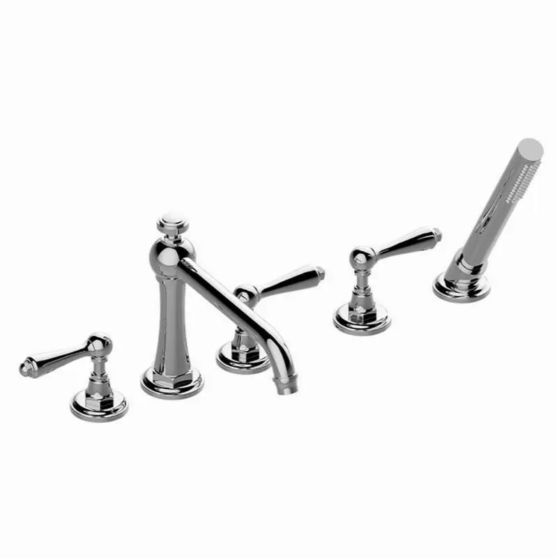Camden Roman Tub Set w/Handshower w/Lever Handle (Rough and Trim)