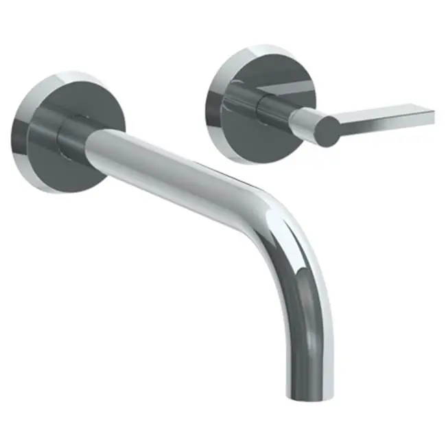 Wall Mounted 2 Hole Lavatory Set with 8 3/4" spout