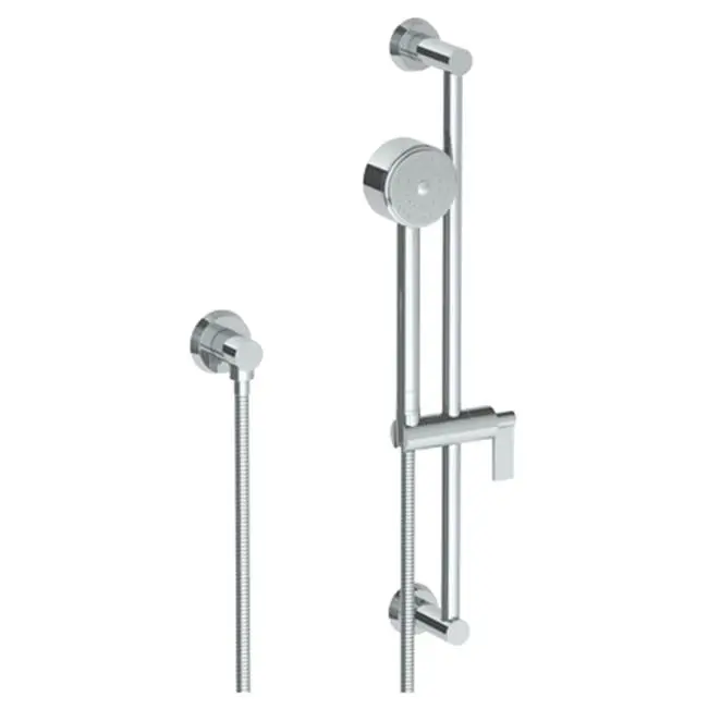 Positioning Bar Shower kit with Volume Hand Shower and 69" Hose