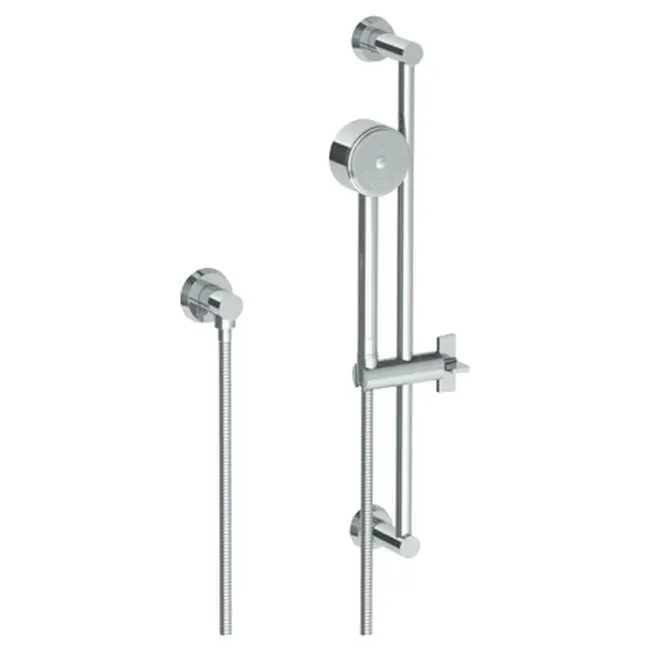 Positioning Bar Shower kit with Volume Hand Shower and 69" Hose