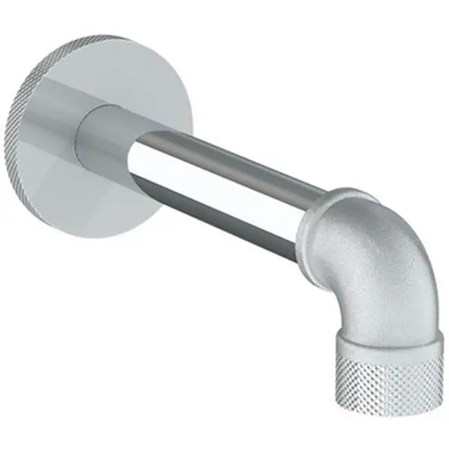 Wall Mounted 2 Hole Lavatory Set With 6.5" Spout