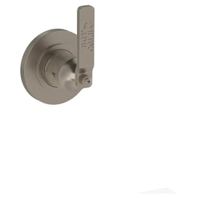 Wall Mounted Thermostatic Shower Trim, 3 1/2" dia.