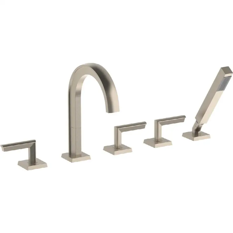Deck Mounted 5 Hole Bath Set