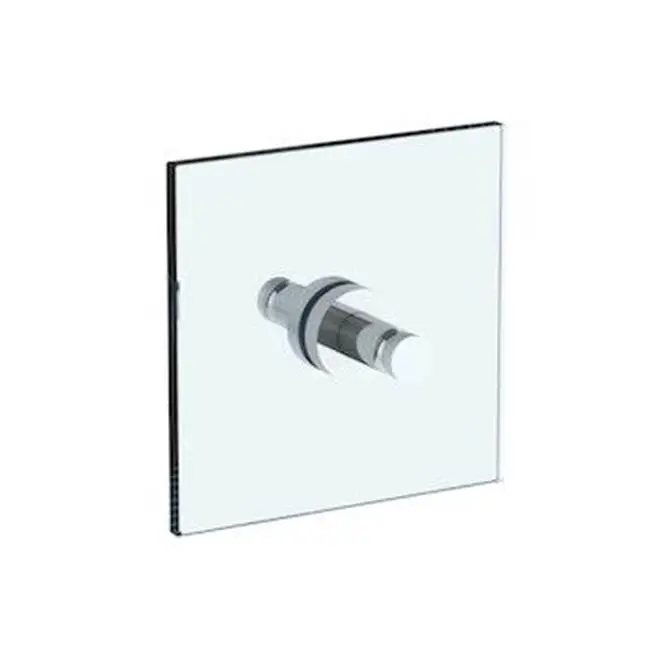 Rainey Double Shower Door Knob/ Glass Mount Hook