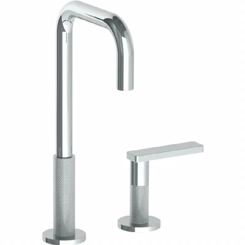Deck Mounted 2 Hole Extended Lavatory Set