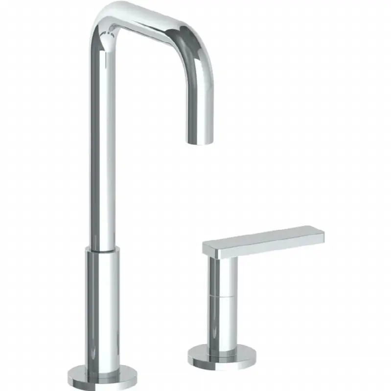 Deck Mounted 2 Hole Extended Lavatory Set