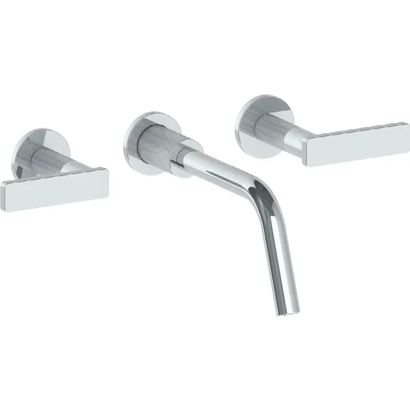 Wall Mounted 3 Hole Lavatory Set