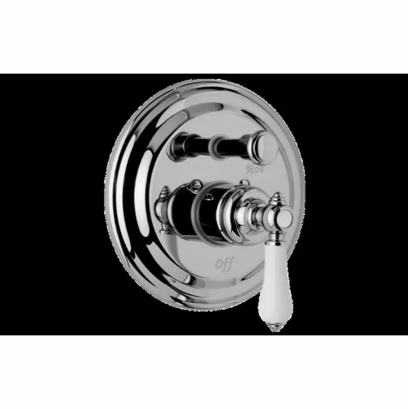 Adley Pressure Balancing Valve Trim with Handle and Diverter (Trim)